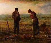 Jean-Franc Millet The Angelus Spain oil painting artist